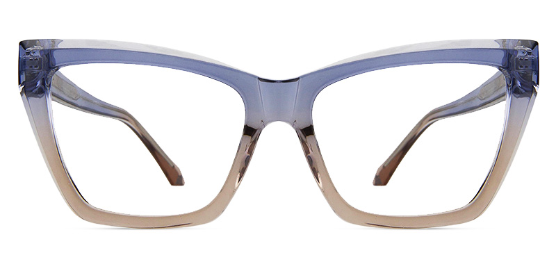 Smooth Glasses Blue_Brown