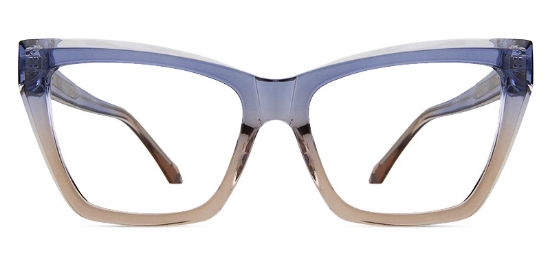 Smooth Glasses Blue_Brown