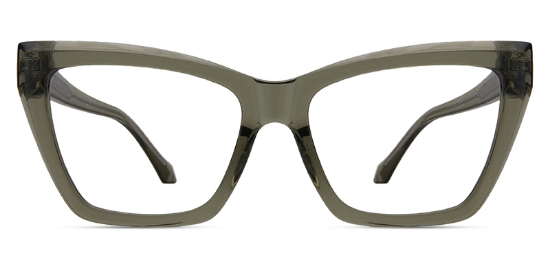 Smooth Glasses Green