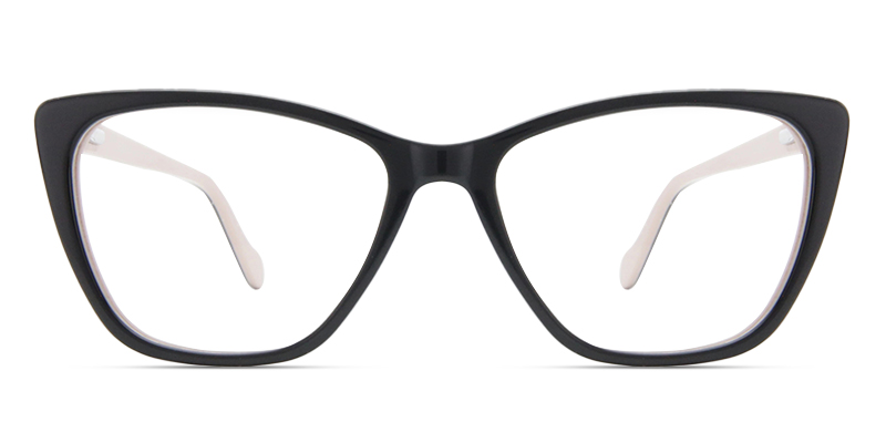 Dash Glasses Black_Champagne