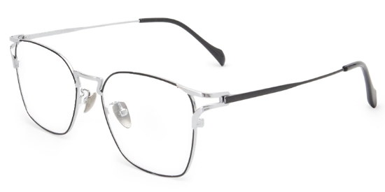 Mesa Glasses Silver_Black