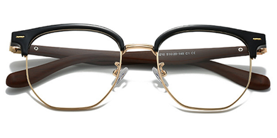 Samba​ Glasses Black_Gold