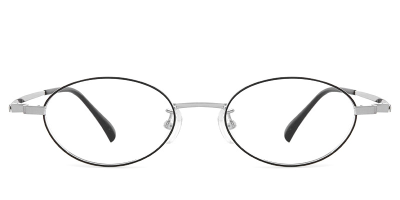 Jareli Glasses Black_Silver