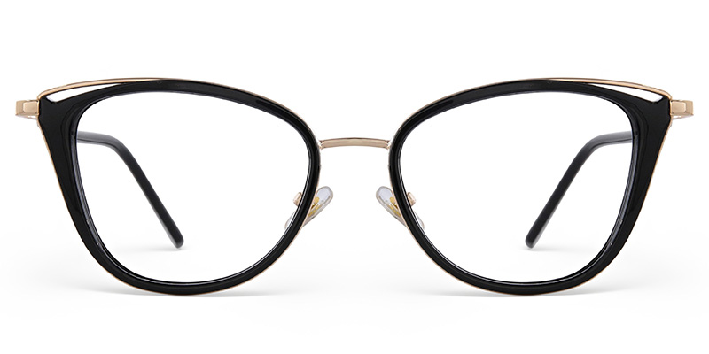 Terelia Glasses Black_Gold
