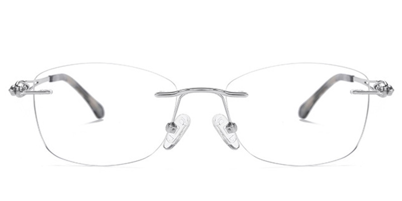 Kelune Glasses Silver_Tortoise