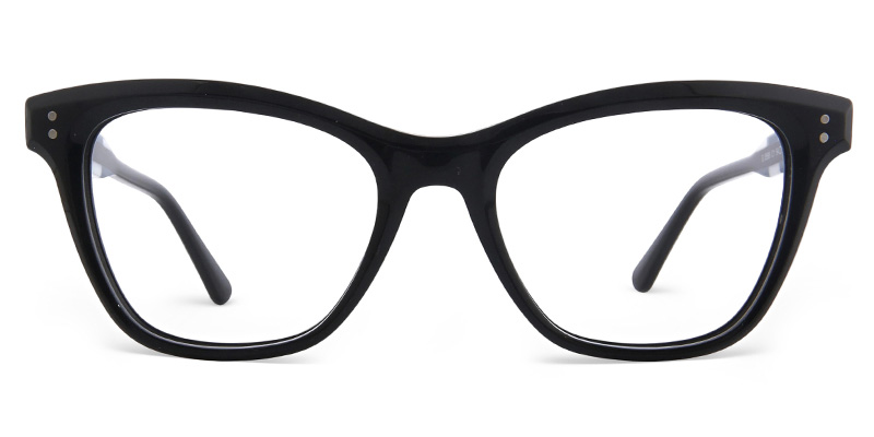 Belvia Glasses Black